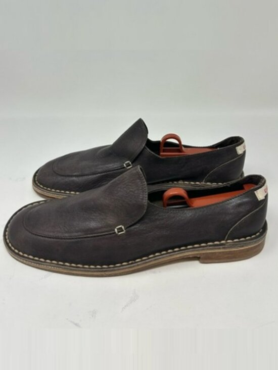 Camper 17158 Dark Brown Slip on Leather loafer\'s shoes Men\'s 40 main image 5